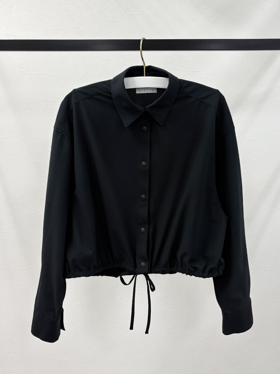 ALBOVE「UVカットクロップド丈リボンシャツ/トップス」|スポーツ|