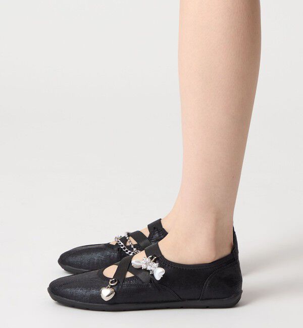 ODETTE E ODILE「＜SY＞ チャームバレエ フラット20&uarr;」|バレエシューズ|