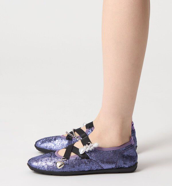 ODETTE E ODILE「＜SY＞ チャームバレエ フラット20&uarr;」|バレエシューズ|