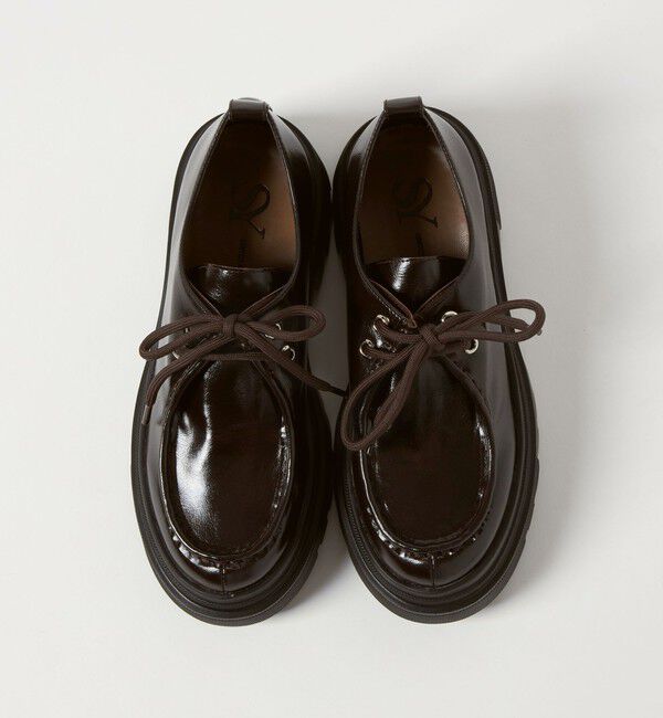 ODETTE E ODILE「＜SY＞ ボリュームソールチロリアン フラット55&uarr;」|モカシン|