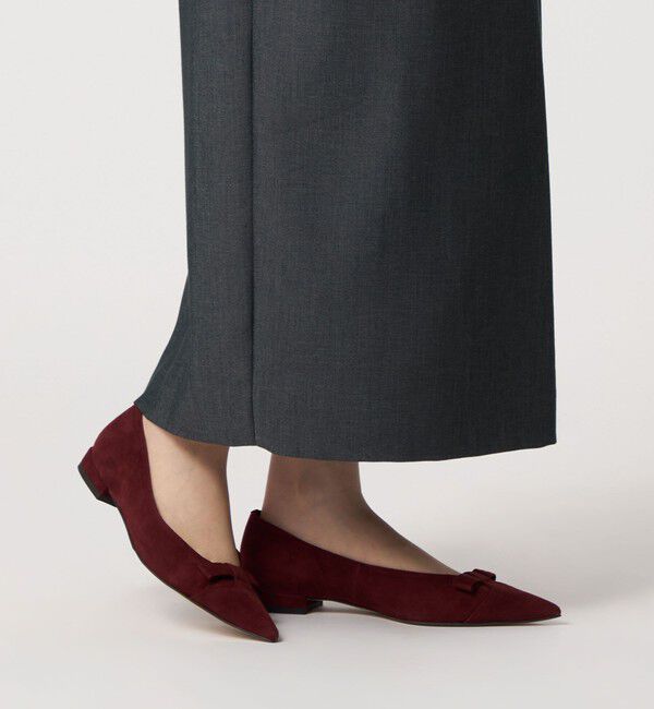 ODETTE E ODILE「ウィングリボンポインテッド フラット20&uarr;」|パンプス|