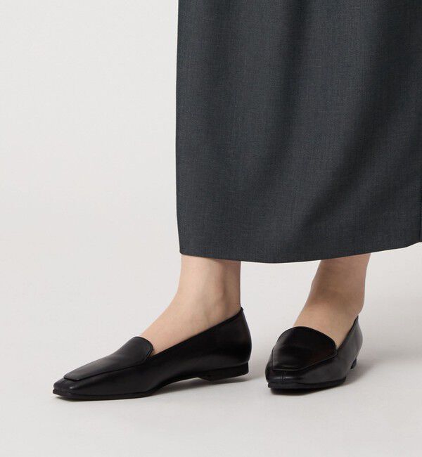 ODETTE E ODILE「スクエアモカ フラット15&uarr;」|ローファー|