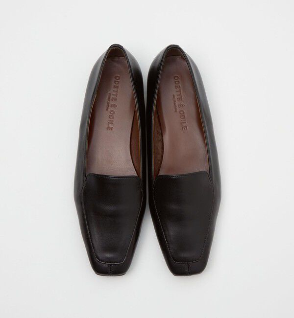 ODETTE E ODILE「スクエアモカ フラット15&uarr;」|ローファー|