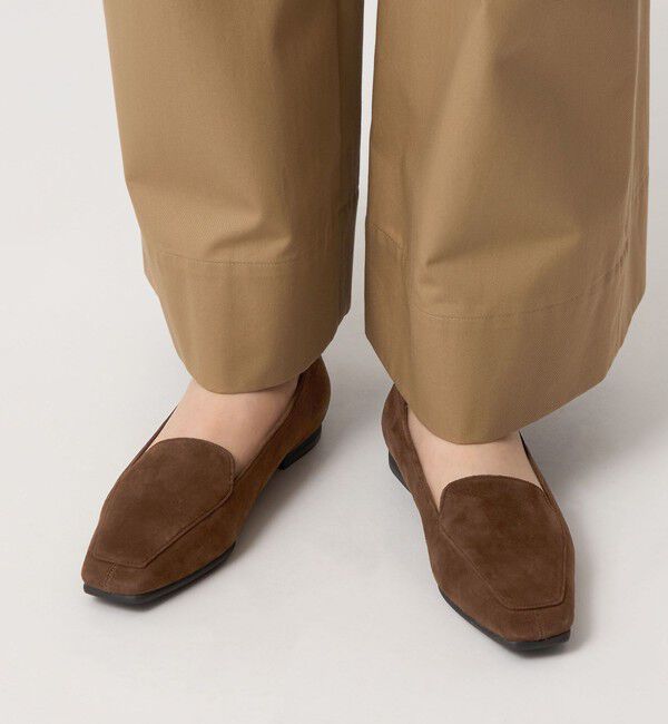 ODETTE E ODILE「スクエアモカ フラット15&uarr;」|ローファー|