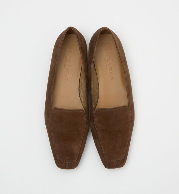 ODETTE E ODILE「スクエアモカ フラット15&uarr;」|ローファー|