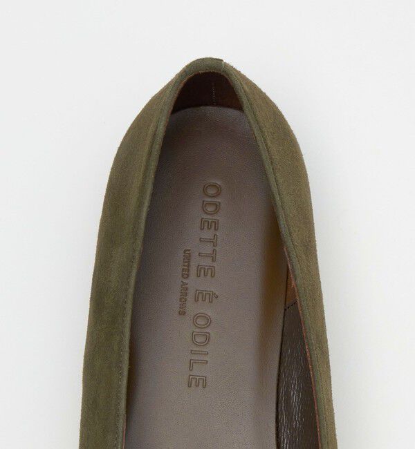 ODETTE E ODILE「スクエアモカ フラット15&uarr;」|ローファー|