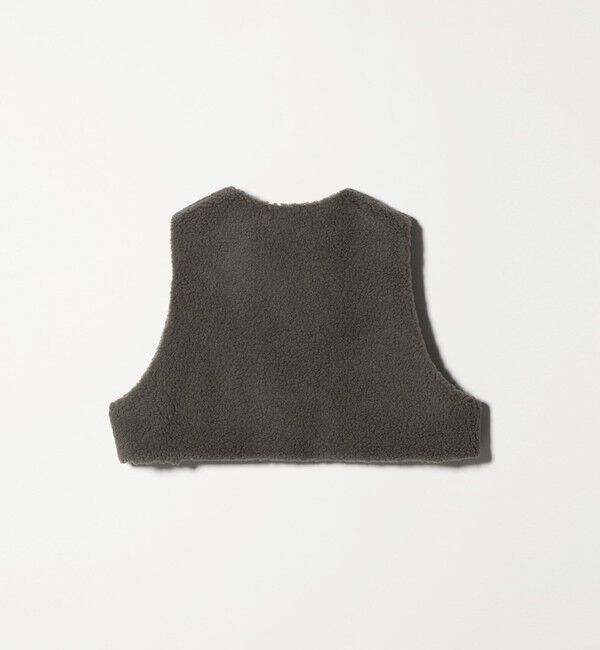 UNITED ARROWS「＜SACRA＞ボア ミニベスト」|ベスト・ジレ|