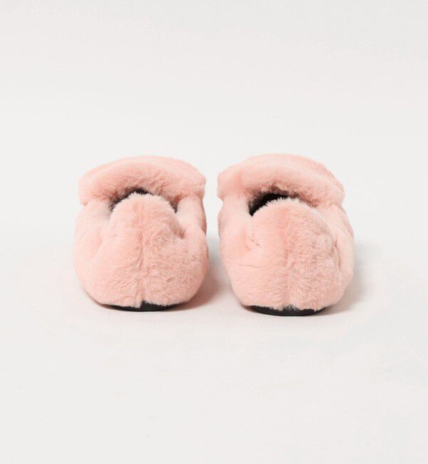 UNITED ARROWS「＜PIPPICHIC＞CHUCHU フェイクファー フラットシューズ」|ローファー|