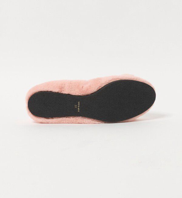 UNITED ARROWS「＜PIPPICHIC＞CHUCHU フェイクファー フラットシューズ」|ローファー|