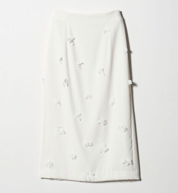 UNITED ARROWS「３D フラワー ロング タイトスカート 」|スカート|
