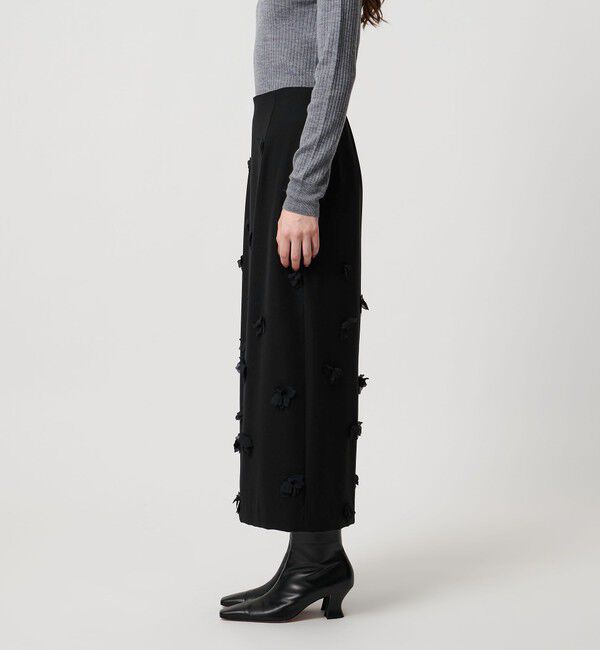 UNITED ARROWS「３D フラワー ロング タイトスカート 」|スカート|