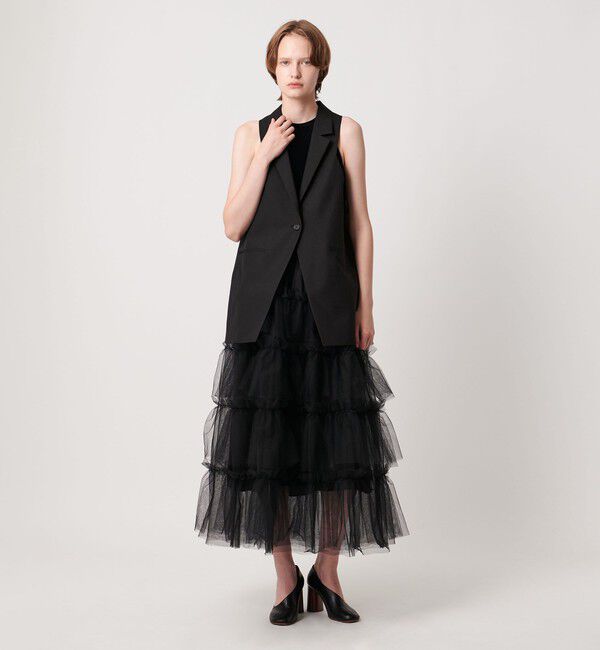 AEWEN MATOPH「＜AEWEN MATOPH＞ウールモヘヤ アメリカンスリーブベスト」|ベスト・ジレ|