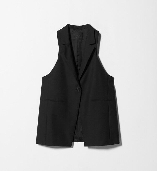 AEWEN MATOPH「＜AEWEN MATOPH＞ウールモヘヤ アメリカンスリーブベスト」|ベスト・ジレ|