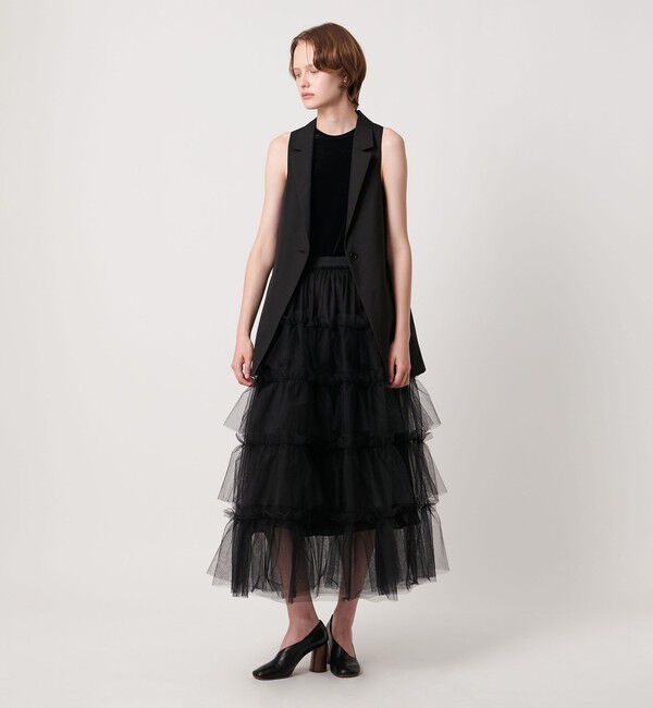 AEWEN MATOPH「＜AEWEN MATOPH＞ウールモヘヤ アメリカンスリーブベスト」|ベスト・ジレ|