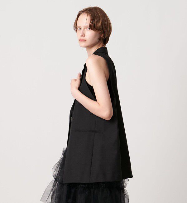 AEWEN MATOPH「＜AEWEN MATOPH＞ウールモヘヤ アメリカンスリーブベスト」|ベスト・ジレ|