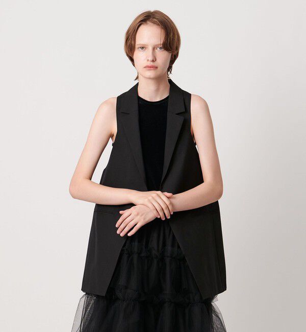 AEWEN MATOPH「＜AEWEN MATOPH＞ウールモヘヤ アメリカンスリーブベスト」|ベスト・ジレ|