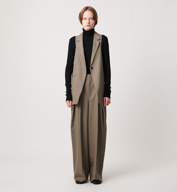 AEWEN MATOPH「＜AEWEN MATOPH＞ウールモヘヤ アメリカンスリーブベスト」|ベスト・ジレ|