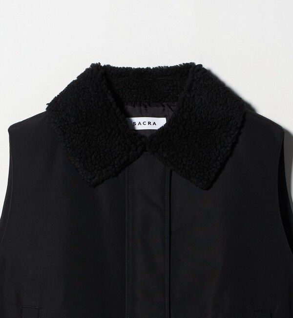 UNITED ARROWS「＜SACRA＞ショート ベスト」|ベスト・ジレ|