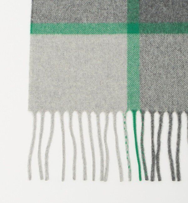 UNITED ARROWS「【別注】＜Joshua Ellis＞ブロックチェック マフラー」|マフラー|