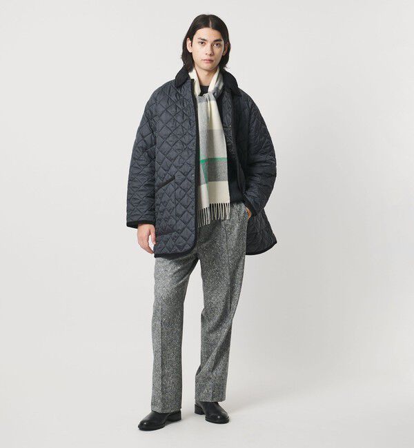 UNITED ARROWS「【別注】＜Joshua Ellis＞ブロックチェック マフラー」|マフラー|
