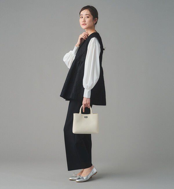 UNITED ARROWS「GISHA 2トーン ジャガード ベスト」|ベスト・ジレ|