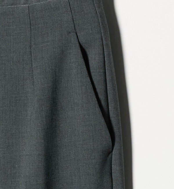 UNITED ARROWS「ダブルクロス スリムパンツ ‐ウォッシャブル‐」|スラックス|