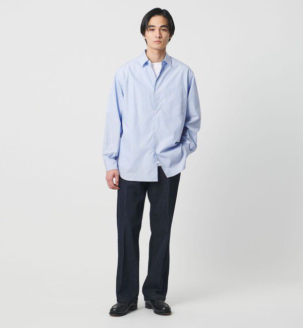 UNITED ARROWS「カリビアーナミルズ ポプリン レギュラーカラーシャツ」|シャツ・ブラウス|