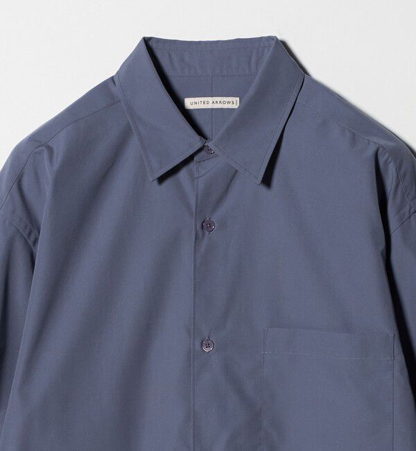 UNITED ARROWS「カリビアーナミルズ ポプリン レギュラーカラーシャツ」|シャツ・ブラウス|