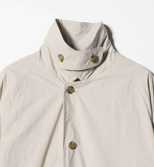 UNITED ARROWS「ナイロン/タフタ ウィンドウ マック コート 撥水」|ステンカラーコート|