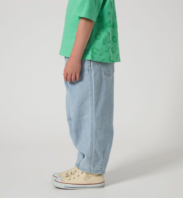 UNITED ARROWS green label relaxing「ストレッチ デニム カーブパンツ / キッズ  100cm-160cm - ストレッチ -」|デニム|