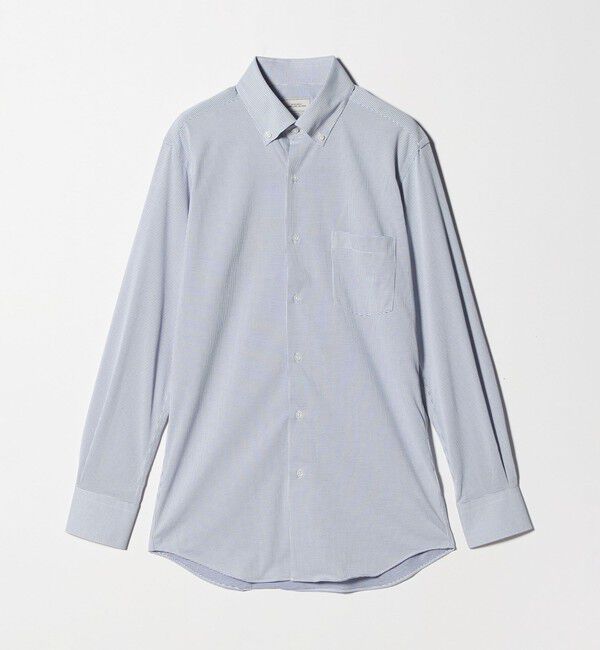 UNITED ARROWS green label relaxing「ドット ジャージー ボタンダウン ドレスシャツ -ストレッチ・イージーアイロン・吸水速乾・抗菌-」|シャツ・ブラウス|