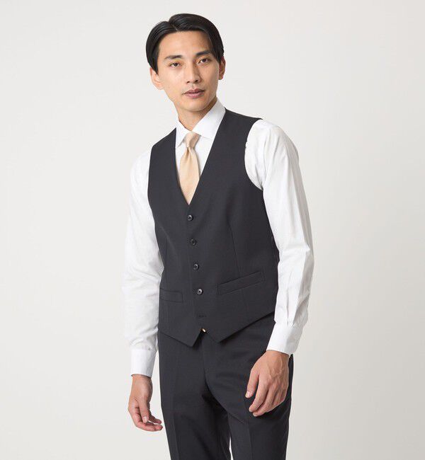 UNITED ARROWS green label relaxing「コットン ブロード ショートワイドカラー ドレスシャツ -形態安定-」|シャツ・ブラウス|