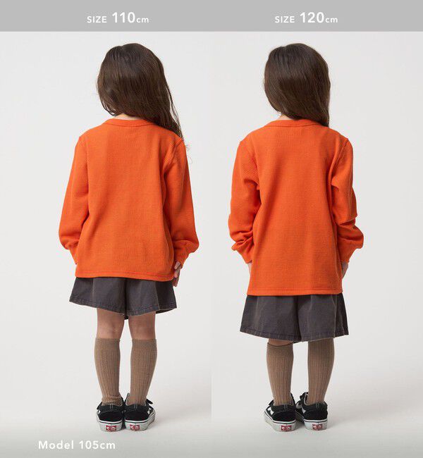 UNITED ARROWS green label relaxing「＜Champion＞ワッフル ロングスリーブTシャツ / キッズ  110cm-130cm」|Tシャツ・カットソー|