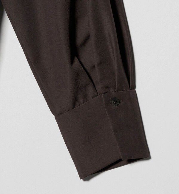 UNITED ARROWS green label relaxing「［size SHORTあり］ワッシャー プリーツ ロングスリーブ ワンピース」|ワンピース|