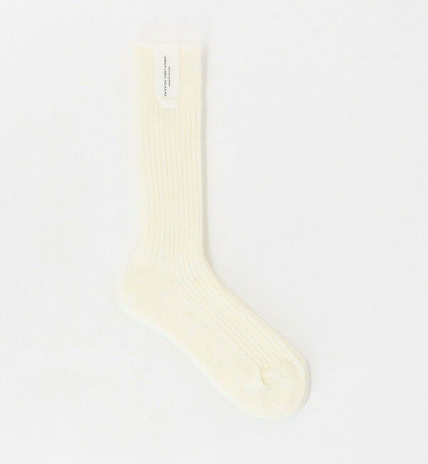 UNITED ARROWS green label relaxing「シャギー リブソックス / 靴下」|ソックス|OFF WHITE