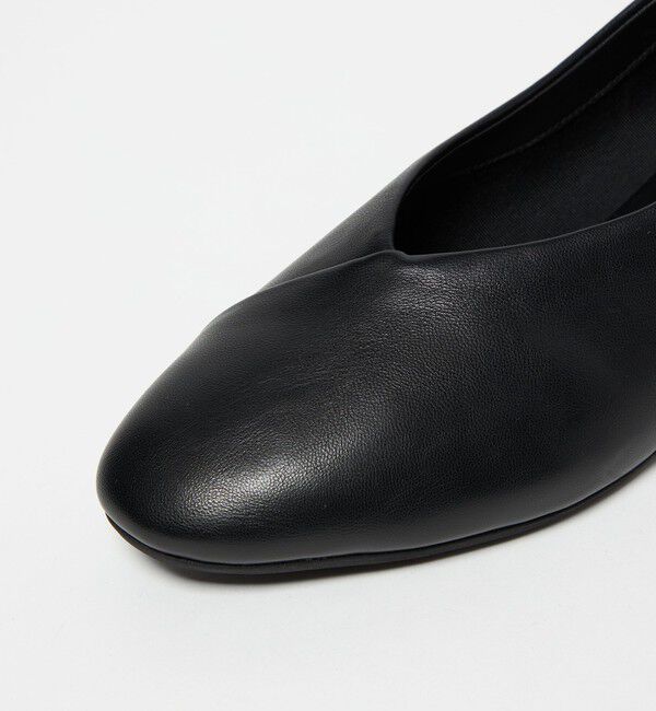 UNITED ARROWS green label relaxing「ラウンド キリカエ Vカット パンプス 撥水」|パンプス|