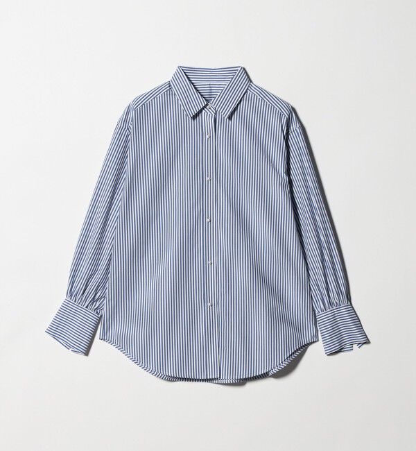 UNITED ARROWS green label relaxing「フェイクパールボタン シャツ」|シャツ・ブラウス|