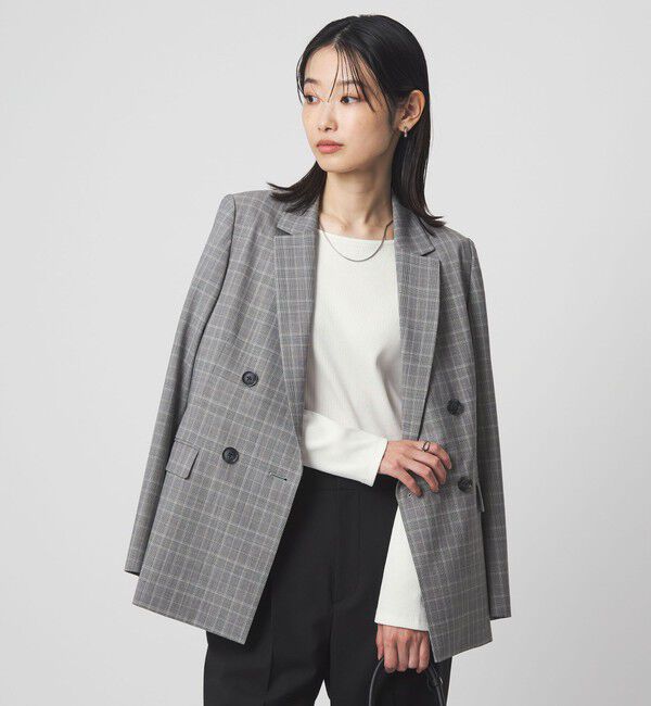 UNITED ARROWS green label relaxing「ブライトリブ ボートネック ロングスリーブ カットソー」|Tシャツ・カットソー|