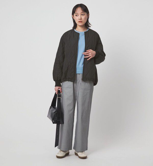 UNITED ARROWS green label relaxing「ダイヤ キルティング ブルゾン 撥水」|ブルゾン・スタジャン|