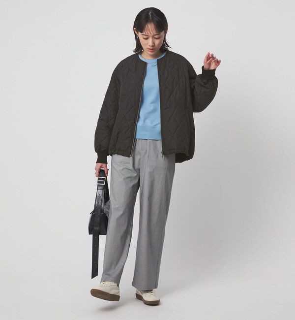 UNITED ARROWS green label relaxing「ダイヤ キルティング ブルゾン 撥水」|ブルゾン・スタジャン|