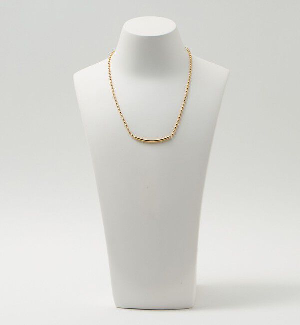 UNITED ARROWS green label relaxing「バー ボールチェーン ネックレス」|ネックレス|