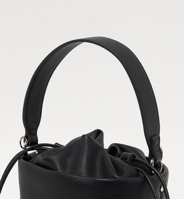 UNITED ARROWS green label relaxing「２WAY 巾着ドロストバケツバッグ」|ショルダー・メッセンジャー|