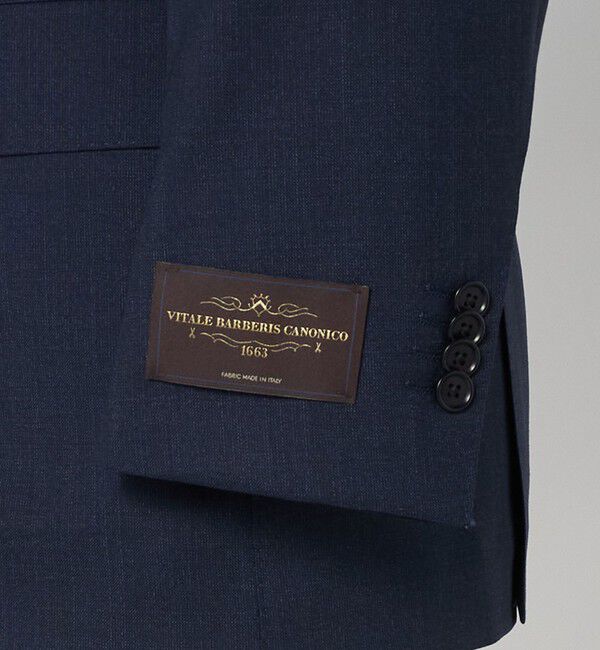UNITED ARROWS green label relaxing「VITALE BARBERIS CANONICO ラスティック 無地 3B CLS/D スーツジャケット セットアップジャケット」|スーツ|