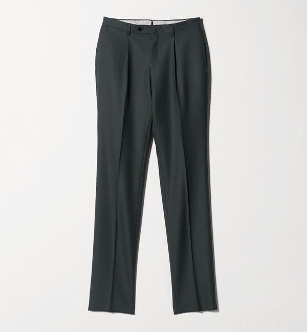 UNITED ARROWS green label relaxing「VITALE BARBERIS CANONICO ラスティック 無地 CLS 1プリーツ スーツパンツ セットアップパンツ」|スーツ|
