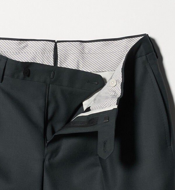 UNITED ARROWS green label relaxing「VITALE BARBERIS CANONICO ラスティック 無地 CLS 1プリーツ スーツパンツ セットアップパンツ」|スーツ|