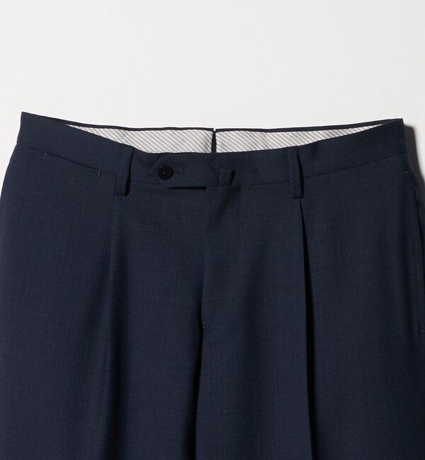 UNITED ARROWS green label relaxing「VITALE BARBERIS CANONICO ラスティック 無地 CLS 1プリーツ スーツパンツ セットアップパンツ」|スーツ|