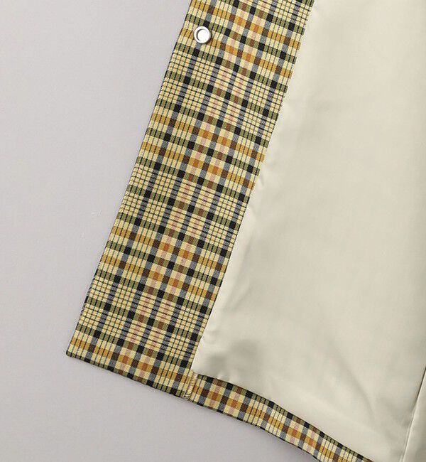 BEAUTY&YOUTH UNITED ARROWS「ステンカラー チェックコート」|ステンカラーコート|