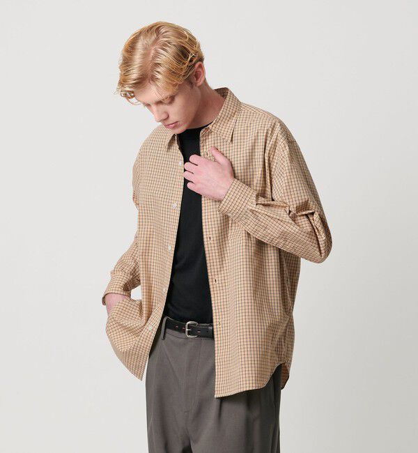 BEAUTY&YOUTH UNITED ARROWS「ファイン トラッド チェック レギュラー シャツ FORM型」|シャツ・ブラウス|