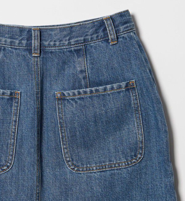 STEVEN ALAN「＜Steven Alan＞コットン デニム ミニスカート」|スカート|