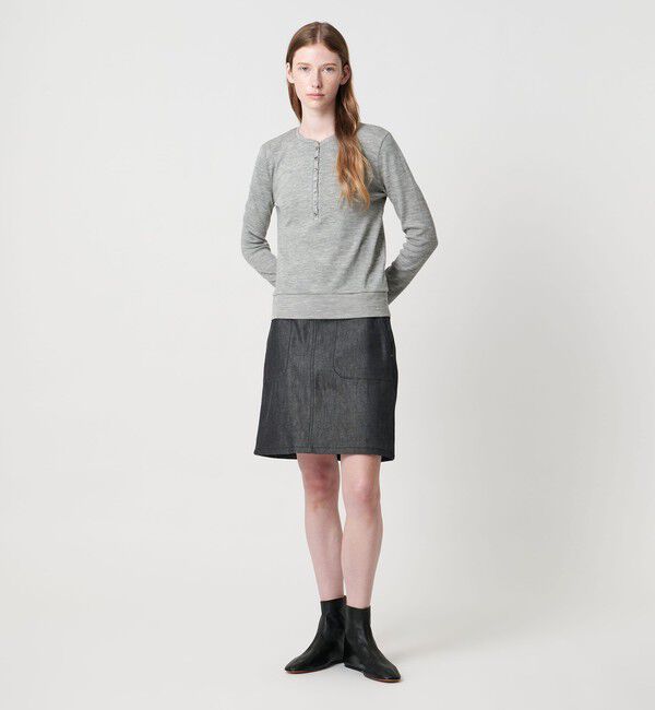 STEVEN ALAN「＜Steven Alan＞コットン デニム ミニスカート」|スカート|